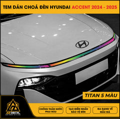 Tem Dán Chóa Đèn Hyundai Accent 2024-2025