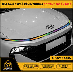 Tem Dán Chóa Đèn Hyundai Accent 2024-2025