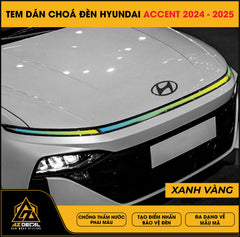 Tem Dán Chóa Đèn Hyundai Accent 2024-2025