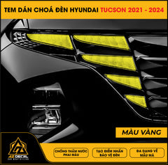 Tem Dán Chóa Đèn Hyundai Tucson 2022-2024