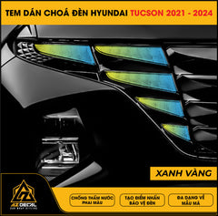 Tem Dán Chóa Đèn Hyundai Tucson 2022-2024