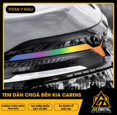 Tem Dán Chóa Đèn Kia Carens