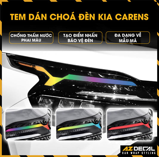 Tem Dán Chóa Đèn Kia Carens