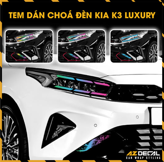 Tem Dán Chóa Đèn Kia K3