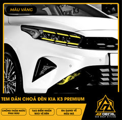 Tem Dán Chóa Đèn Kia K3