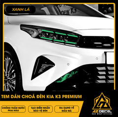 Tem Dán Chóa Đèn Kia K3