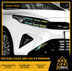 Tem Dán Chóa Đèn Kia K3