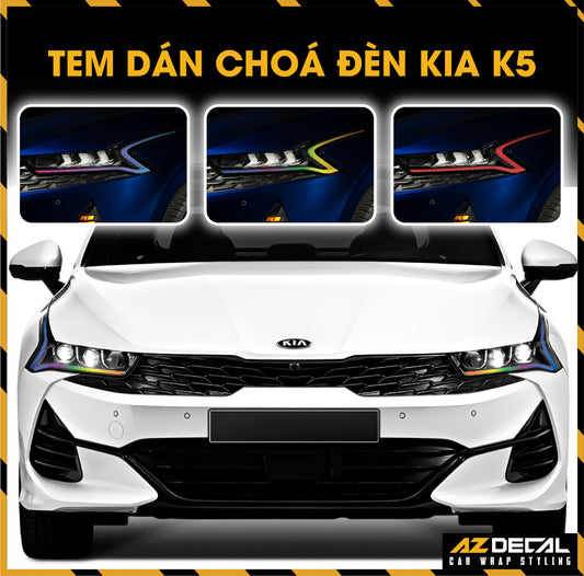 Tem Dán Chóa Đèn Kia K5