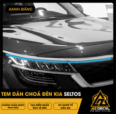 Tem Dán Chóa Đèn Kia Seltos 2020-2023