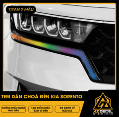 Tem Dán Chóa Đèn Kia Sorento