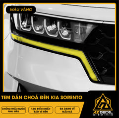 Tem Dán Chóa Đèn Kia Sorento