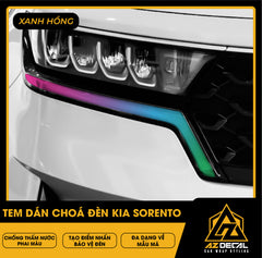 Tem Dán Chóa Đèn Kia Sorento