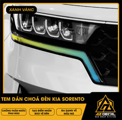 Tem Dán Chóa Đèn Kia Sorento