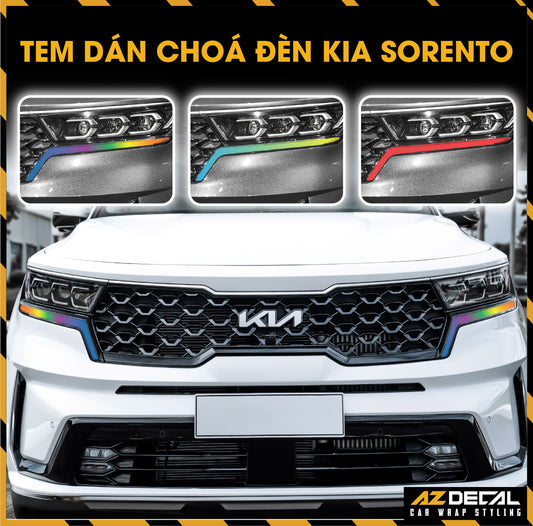 Tem Dán Chóa Đèn Kia Sorento