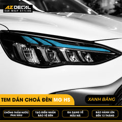 Tem Dán Chóa Đèn MG HS