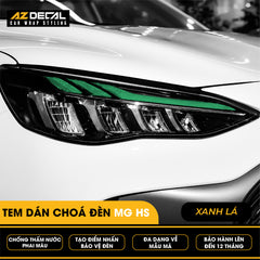 Tem Dán Chóa Đèn MG HS