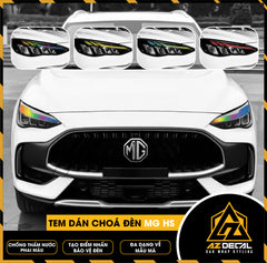 Tem Dán Chóa Đèn MG HS