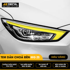 Tem Dán Chóa Đèn MG ZS