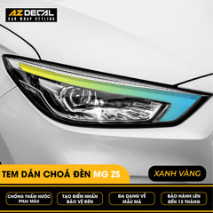 Tem Dán Chóa Đèn MG ZS