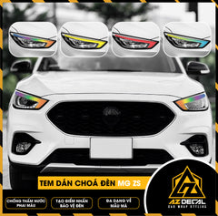 Tem Dán Chóa Đèn MG ZS