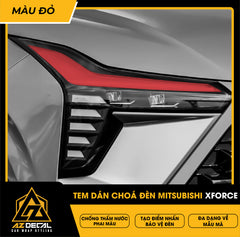 Tem Dán Chóa Đèn Mitsubishi Xforce
