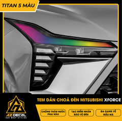 Tem Dán Chóa Đèn Mitsubishi Xforce