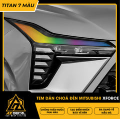 Tem Dán Chóa Đèn Mitsubishi Xforce