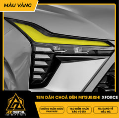 Tem Dán Chóa Đèn Mitsubishi Xforce