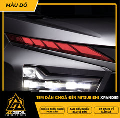 Tem Dán Chóa Đèn Mitsubishi Xpander 2022-2024