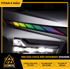 Tem Dán Chóa Đèn Mitsubishi Xpander 2022-2024