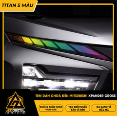 Tem Dán Chóa Đèn Mitsubishi Xpander Cross 2021