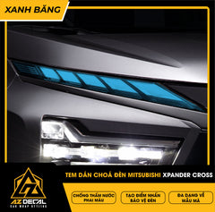 Tem Dán Chóa Đèn Mitsubishi Xpander Cross 2021