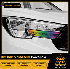 Tem Dán Chóa Đèn Suzuki XL7