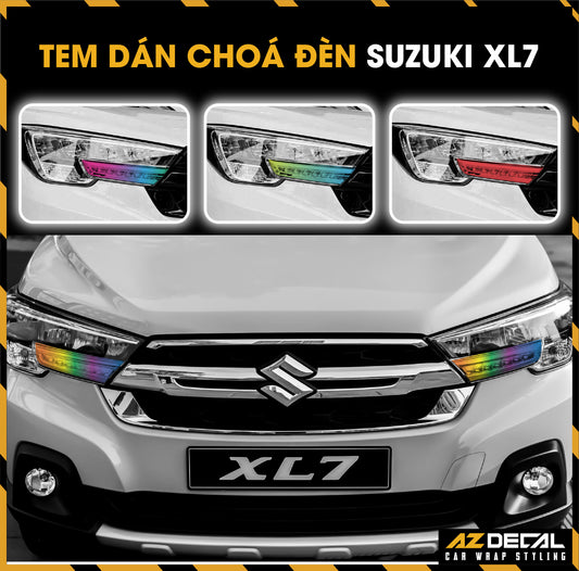 Tem Dán Chóa Đèn Suzuki XL7