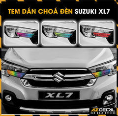Tem Dán Chóa Đèn Suzuki XL7
