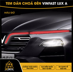 Tem Dán Chóa Đèn Vinfast LUX A