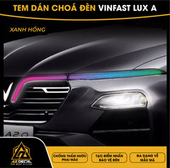 Tem Dán Chóa Đèn Vinfast LUX A