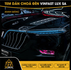 Tem Dán Chóa Đèn Vinfast LUX SA
