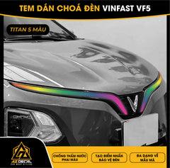 Tem Dán Chóa Đèn Vinfast VF5