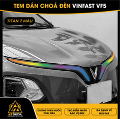 Tem Dán Chóa Đèn Vinfast VF5