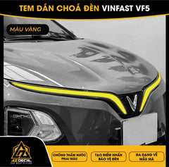 Tem Dán Chóa Đèn Vinfast VF5
