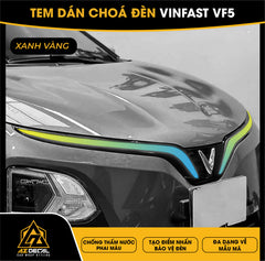Tem Dán Chóa Đèn Vinfast VF5
