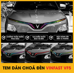 Tem Dán Chóa Đèn Vinfast VF5