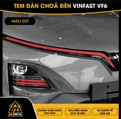 Tem Dán Chóa Đèn Vinfast VF6