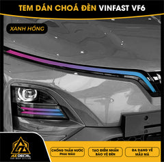 Tem Dán Chóa Đèn Vinfast VF6
