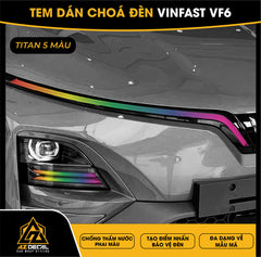 Tem Dán Chóa Đèn Vinfast VF6