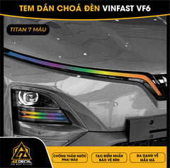 Tem Dán Chóa Đèn Vinfast VF6