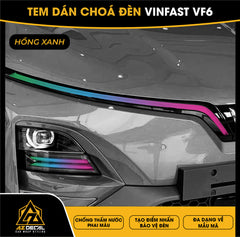 Tem Dán Chóa Đèn Vinfast VF6