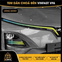 Tem Dán Chóa Đèn Vinfast VF6