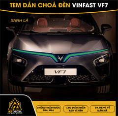 Tem Dán Chóa Đèn Vinfast VF7